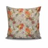 Stylish Cushion Cover 43x43 cm, 50% Cotton/50% Polyester, Washable & Ironable, Concealed Zip Closure | Perfect for Home Decor & Comfort