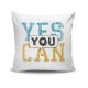 Stylish Cushion Cover 43x43 cm, 50% Cotton/50% Polyester, Washable & Ironable, Concealed Zip Closure | Perfect for Home Decor & Comfort