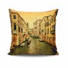 Stylish Cushion Cover 43x43 cm, 50% Cotton/50% Polyester, Washable & Ironable, Concealed Zip Closure | Perfect for Home Decor & Comfort