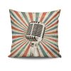 Stylish Cushion Cover 43x43 cm, 50% Cotton/50% Polyester, Washable & Ironable, Concealed Zip Closure | Perfect for Home Decor & Comfort