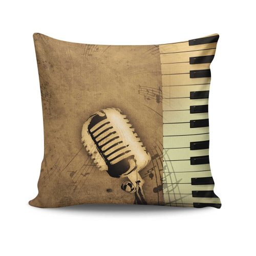 Stylish Cushion Cover 43x43 cm, 50% Cotton/50% Polyester, Washable & Ironable, Concealed Zip Closure | Perfect for Home Decor & Comfort