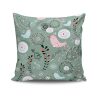 Stylish Cushion Cover 43x43 cm, 50% Cotton/50% Polyester, Washable & Ironable, Concealed Zip Closure | Perfect for Home Decor & Comfort