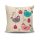 Stylish Cushion Cover 43x43 cm, 50% Cotton/50% Polyester, Washable & Ironable, Concealed Zip Closure | Perfect for Home Decor & Comfort