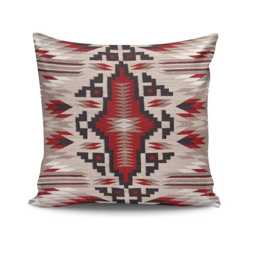 Soft & Stylish Cushion (43 x 43 cm), 50% Cotton/50% Polyester, Machine Washable, Ironable, Silicone Filling, Concealed Zip | Perfect for Home Decor