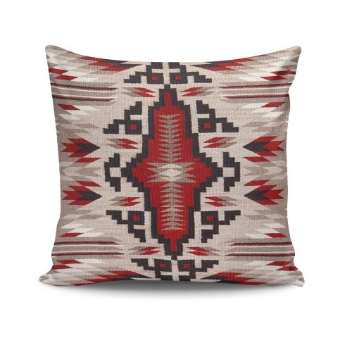 Stylish Cushion Cover 43x43 cm, 50% Cotton/50% Polyester, Washable & Ironable, Concealed Zip Closure | Perfect for Home Decor & Comfort