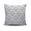 Soft & Stylish Cushion (43 x 43 cm), 50% Cotton/50% Polyester, Machine Washable, Ironable, Silicone Filling, Concealed Zip | Perfect for Home Decor