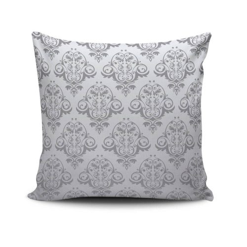 Soft & Stylish Cushion (43 x 43 cm), 50% Cotton/50% Polyester, Machine Washable, Ironable, Silicone Filling, Concealed Zip | Perfect for Home Decor