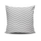 Soft & Stylish Cushion (43 x 43 cm), 50% Cotton/50% Polyester, Silicone Filling | Washable, Ironable, Concealed Zip | Perfect for Home Decor & Comfort