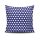 Soft & Stylish Cushion (43 x 43 cm), 50% Cotton/50% Polyester, Machine Washable, Ironable, Silicone Filling, Concealed Zip | Perfect for Home Decor