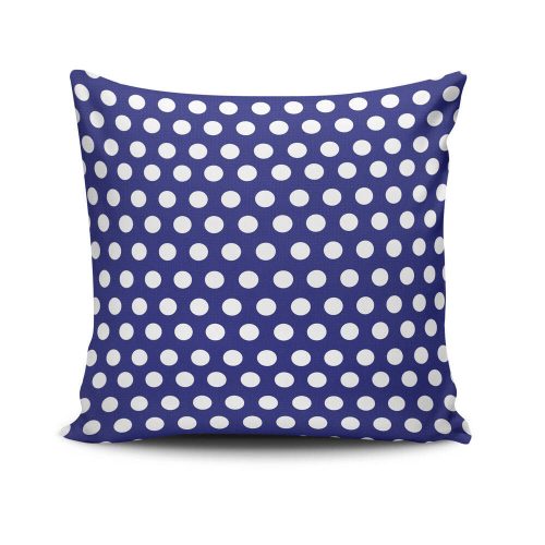 Soft & Stylish Cushion (43 x 43 cm), 50% Cotton/50% Polyester, Machine Washable, Ironable, Silicone Filling, Concealed Zip | Perfect for Home Decor