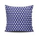 Soft & Stylish Cushion (43 x 43 cm), 50% Cotton/50% Polyester, Machine Washable, Ironable, Silicone Filling, Concealed Zip | Perfect for Home Decor