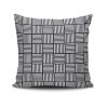 Soft & Stylish Cushion (43 x 43 cm), 50% Cotton/50% Polyester, Machine Washable, Ironable, Silicone Filling, Concealed Zip | Perfect for Home Decor