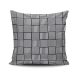 Soft & Stylish Cushion (43 x 43 cm), 50% Cotton/50% Polyester, Machine Washable, Ironable, Silicone Filling, Concealed Zip | Perfect for Home Decor