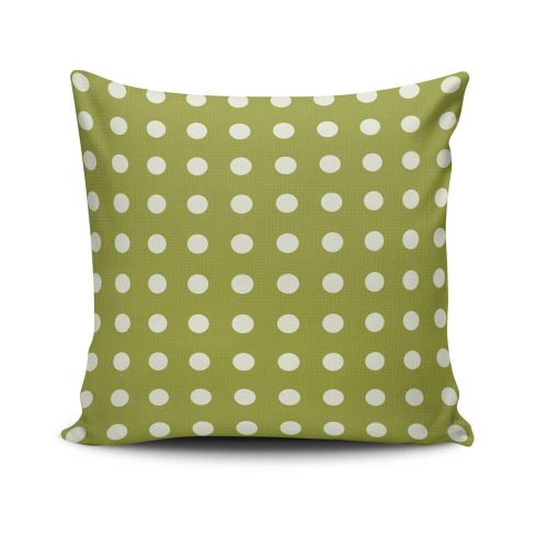 Soft & Stylish Cushion (43 x 43 cm), 50% Cotton/50% Polyester, Machine Washable, Ironable, Silicone Filling, Concealed Zip | Perfect for Home Decor