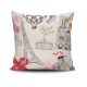 Soft & Stylish Cushion (43 x 43 cm), 50% Cotton/50% Polyester, Machine Washable, Ironable, Silicone Filling, Concealed Zip | Perfect for Home Decor