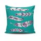 Soft & Stylish Cushion (43 x 43 cm), 50% Cotton/50% Polyester, Machine Washable, Ironable, Silicone Filling, Concealed Zip | Perfect for Home Decor