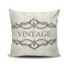 Soft & Stylish Cushion (43 x 43 cm), 50% Cotton/50% Polyester, Silicone Filling | Washable, Ironable, Concealed Zip | Perfect for Home Decor & Comfort
