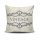 Soft & Stylish Cushion (43 x 43 cm), 50% Cotton/50% Polyester, Silicone Filling | Washable, Ironable, Concealed Zip | Perfect for Home Decor & Comfort