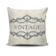 Soft & Stylish Cushion (43 x 43 cm), 50% Cotton/50% Polyester, Silicone Filling | Washable, Ironable, Concealed Zip | Perfect for Home Decor & Comfort