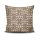 Stylish Cushion Cover 43x43 cm, 50% Cotton/50% Polyester, Washable & Ironable, Concealed Zip Closure | Perfect for Home Decor & Comfort