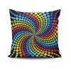 Stylish Cushion Cover 43x43 cm, 50% Cotton/50% Polyester, Washable & Ironable, Concealed Zip Closure | Perfect for Home Decor & Comfort