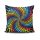 Stylish Cushion Cover 43x43 cm, 50% Cotton/50% Polyester, Washable & Ironable, Concealed Zip Closure | Perfect for Home Decor & Comfort