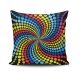 Stylish Cushion Cover 43x43 cm, 50% Cotton/50% Polyester, Washable & Ironable, Concealed Zip Closure | Perfect for Home Decor & Comfort
