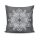 Stylish Cushion Cover 43x43 cm, 50% Cotton/50% Polyester, Washable & Ironable, Concealed Zip Closure | Perfect for Home Decor & Comfort