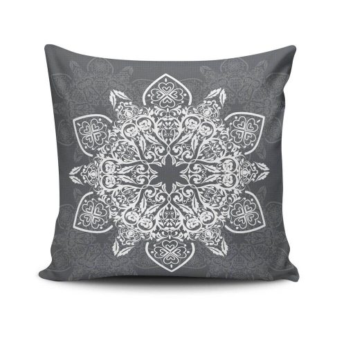 Stylish Cushion Cover 43x43 cm, 50% Cotton/50% Polyester, Washable & Ironable, Concealed Zip Closure | Perfect for Home Decor & Comfort