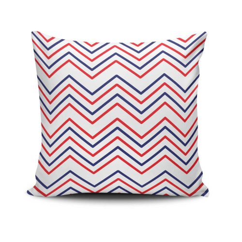 Stylish Cushion Cover 43x43 cm, 50% Cotton/50% Polyester, Washable & Ironable, Concealed Zip Closure | Perfect for Home Decor & Comfort