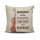 Stylish Cushion Cover 43x43 cm, 50% Cotton/50% Polyester, Washable & Ironable, Concealed Zip Closure | Perfect for Home Decor & Comfort
