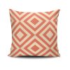 Stylish Cushion Cover 43x43 cm, 50% Cotton/50% Polyester, Washable & Ironable, Concealed Zip Closure | Perfect for Home Decor & Comfort