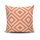 Stylish Cushion Cover 43x43 cm, 50% Cotton/50% Polyester, Washable & Ironable, Concealed Zip Closure | Perfect for Home Decor & Comfort