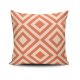 Stylish Cushion Cover 43x43 cm, 50% Cotton/50% Polyester, Washable & Ironable, Concealed Zip Closure | Perfect for Home Decor & Comfort