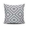Stylish Cushion Cover 43x43 cm, 50% Cotton/50% Polyester, Washable & Ironable, Concealed Zip Closure | Perfect for Home Decor & Comfort