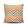 Stylish Cushion Cover 43x43 cm, 50% Cotton/50% Polyester, Washable & Ironable, Concealed Zip Closure | Perfect for Home Decor & Comfort