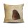 Stylish Cushion Cover 43x43 cm, 50% Cotton/50% Polyester, Washable & Ironable, Concealed Zip Closure | Perfect for Home Decor & Comfort