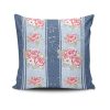 Stylish Cushion Cover 43x43 cm, 50% Cotton/50% Polyester, Washable & Ironable, Concealed Zip Closure | Perfect for Home Decor & Comfort