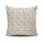 Stylish Cushion Cover 43x43 cm, 50% Cotton/50% Polyester, Washable & Ironable, Concealed Zip Closure | Perfect for Home Decor & Comfort