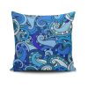 Stylish Cushion Cover 43x43 cm, 50% Cotton/50% Polyester, Washable & Ironable, Concealed Zip Closure | Perfect for Home Decor & Comfort