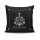 Soft & Stylish Cushion (43 x 43 cm), 50% Cotton/50% Polyester, Machine Washable, Ironable, Silicone Filling, Concealed Zip | Perfect for Home Decor