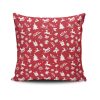 Soft & Stylish Cushion (43 x 43 cm), 50% Cotton/50% Polyester, Machine Washable, Ironable, Silicone Filling, Concealed Zip | Perfect for Home Decor