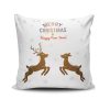 Soft & Stylish Cushion (43 x 43 cm), 50% Cotton/50% Polyester, Machine Washable, Ironable, Silicone Filling, Concealed Zip | Perfect for Home Decor