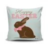 Stylish Cushion Cover 43x43 cm, 50% Cotton/50% Polyester, Washable & Ironable, Concealed Zip Closure | Perfect for Home Decor & Comfort