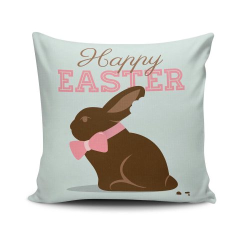 Stylish Cushion Cover 43x43 cm, 50% Cotton/50% Polyester, Washable & Ironable, Concealed Zip Closure | Perfect for Home Decor & Comfort
