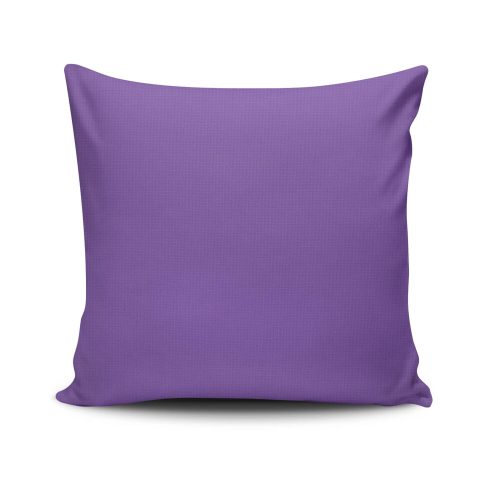 Stylish Cushion Cover 43x43 cm, 50% Cotton/50% Polyester, Washable & Ironable, Concealed Zip Closure | Perfect for Home Decor & Comfort