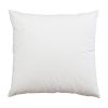 Premium White Cushion (50 x 50 cm), 100% Polyester with Silicone Filling, Lightweight 400g | Ideal for Home Decor & Comfort, Soft & Stylish Design