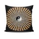 Soft & Stylish Cushion (43 x 43 cm), 50% Cotton/50% Polyester, Machine Washable, Ironable, Silicone Filling, Concealed Zip | Perfect for Home Decor