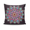 Soft & Stylish Cushion (43 x 43 cm), 50% Cotton/50% Polyester, Machine Washable, Ironable, Silicone Filling, Concealed Zip | Perfect for Home Decor