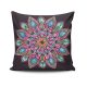 Soft & Stylish Cushion (43 x 43 cm), 50% Cotton/50% Polyester, Machine Washable, Ironable, Silicone Filling, Concealed Zip | Perfect for Home Decor